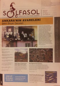 Solfasol Gazetesi - Aralik 2012 - Kapak