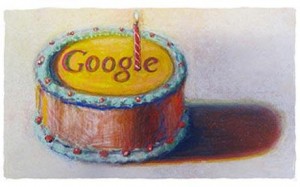 Wayne Thieband - Google - 12th Birthday Cake (2010)