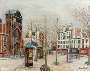 Maurice Utrillo - Place des Abesses