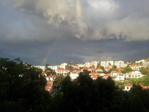 20 Eylul 2013 - Rainbow, Four Views Baia, Funchal, Madeira