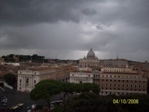 04 Ekim 2008, Vatikan, Castel Sant'Angelo, Roma, Italya