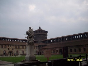 30 Eylul 2008, Castello Sforzesco, Milano, Italya -02-