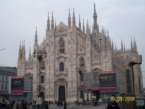 30 Eylul 2008, Duomo di Milano, Milano, Italya -01-