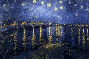Van Gogh - Starry Night Over the Rhone (1888)
