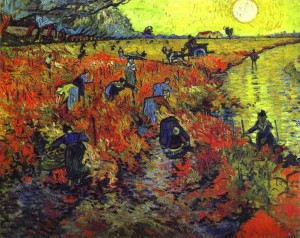 Van Gogh - The Red Vineyard (November 1888)