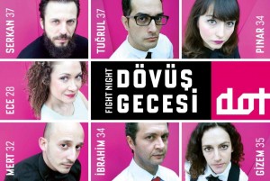 Dovus Gecesi aka Fight Night - Poster