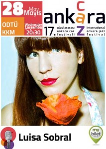 Luisa Sobral - 17. Ankara Caz Festivali Posteri
