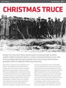 Christmas Truce, Mert Saribas, Hayatım Futbol, #158 - 29 Aralık 2014 -01-