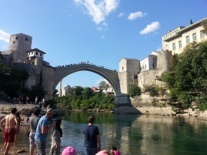 12 Temmuz 2015, Mostor Koprusu, Mostar, Bosna-Hersek -02-