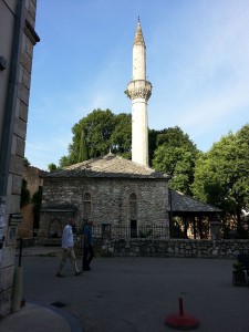 13 Temmuz 2015, Ruznameci Ibrahim Efendi Cami aka Roznamedzi Ibrahim-efendije Dzamija aka Roznamedzi Ibrahimefendi Mosque, Mostar, Bosna-Hersek