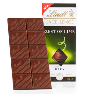 Lindt – Excelence –Lime Intense (Yogun Lime - Misket Limonu)