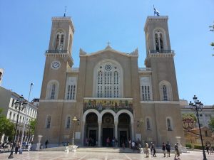 12 Temmuz 2016 - Atina Metropolitan Katedrali, Atina, Yunanistan
