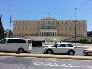 12 Temmuz 2016 - Syntagma Meydani, Atina, Yunanistan