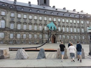 27 Temmuz 2016 - Christiansborg Sarayi (Christiansborg Palace), Kopenhag, Danimarka -03-