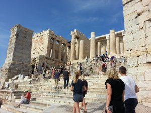 6 Temmuz 2016 - Propylaion, Acropolis, Atina, Yunanistan