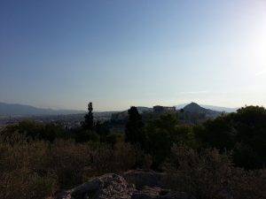 7 Temmuz 2016 - Philopappos Anitindan Acropolis, Atina, Yunanistan