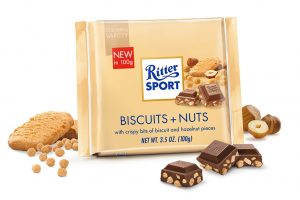 Ritter Sport - Biscuits + Nuts (Citir Biskuvi ve Findikli Sutlu Cikolata)
